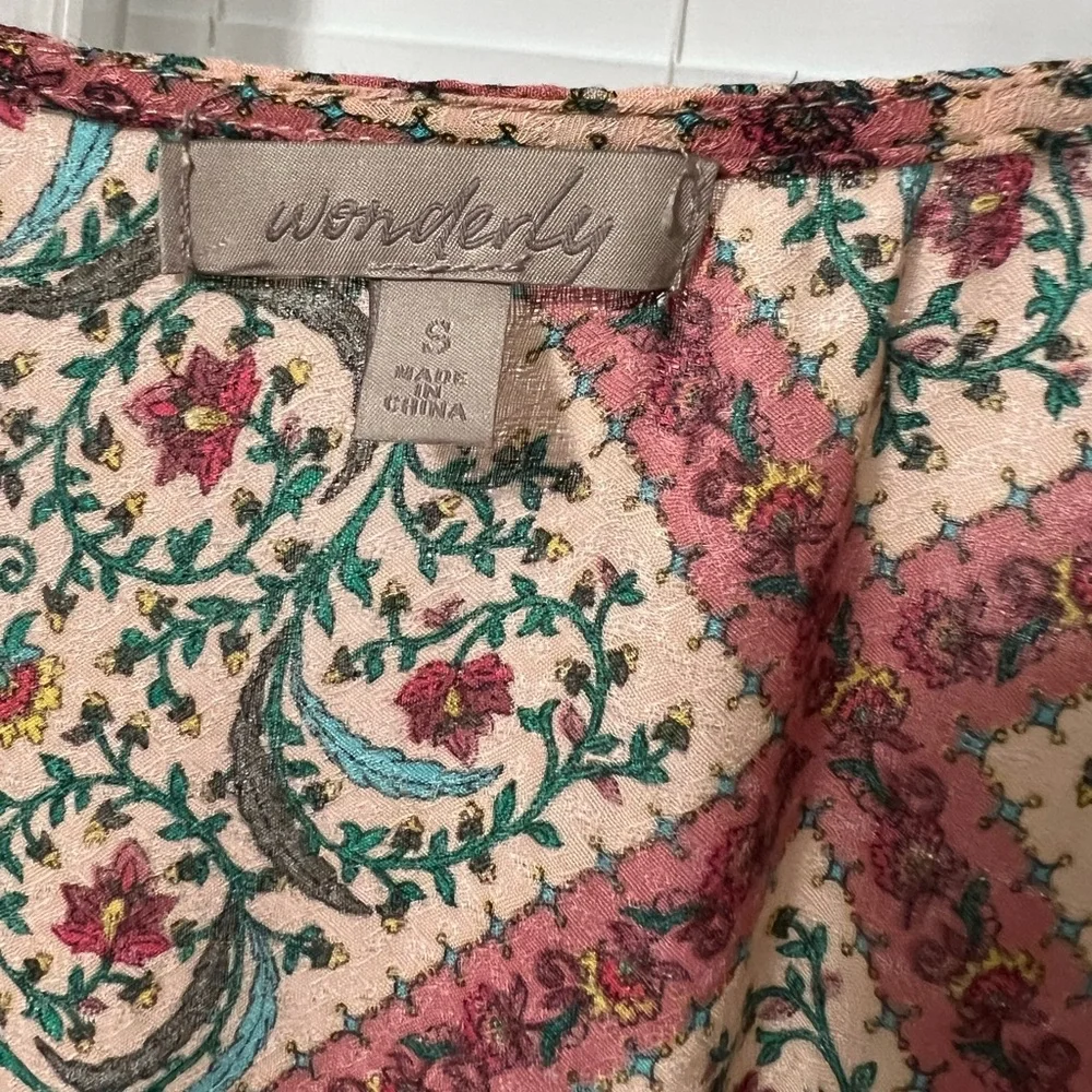 Bohemian Floral Kimono Duster - Picture 5 of 10